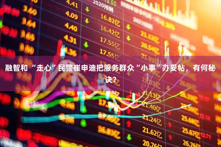 融智和 “走心”民警崔申迪把服务群众“小事”办妥帖，有何秘诀？