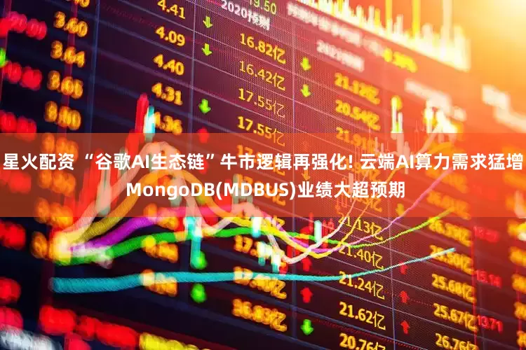 星火配资 “谷歌AI生态链”牛市逻辑再强化! 云端AI算力需求猛增 MongoDB(MDBUS)业绩大超预期